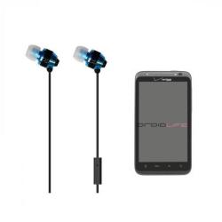 Delton Stereo Handsfree Blue Headset for HTC Thunderbolt