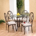 Lucianna Brown/ Beige Chairs (Set of 4)