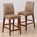 Tan/ Tobacco Bar Stools (Set of 2)