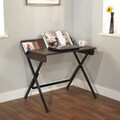 Computer Desk with Back Shelf