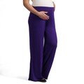 24/7 Comfort Apparel Women's Maternity Palazzo Wide-leg Pants