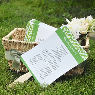 DIY Designer Fan Program Paper Kit