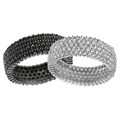 Tressa Plated Silver Cubic Zirconia Eternity Ring