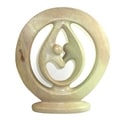 'Lovers Embrace' Soapstone Statue (Kenya)
