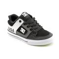 DC Boy's 'Pure' Leather Athletic Shoe