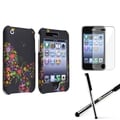 BasAcc Snap-on Case/ Screen Protector/ Stylus for Apple iPhone 3G/ 3GS