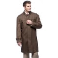 Pronto Moda Men's 'Rosa' Herringbone Wool/ Cashmere Blend Topcoat