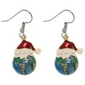 CGC Pewter Holiday Joy to the Earth Earrings