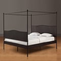 Renate Canopy Antique Brown Queen-size Bed