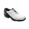 FootJoy Men's FJ Sport White/ Black/ Lime Golf Shoes