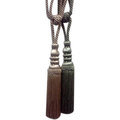 Decorative Tiebacks with Tassels (Set of 2)