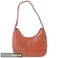 Journee Collection Women's Lambskin Leather Handbag