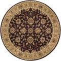 Hand-tufted Casa Plum Wool Rug (8' Round)