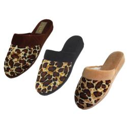 Women's Cotton Velour Slippers (Case of 48 Pair)