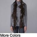 Journee Collection Women's Zebra Print Mesh Scarf