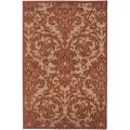 Woven Roxbury Indoor/Outdoor Damask Print Rug (5' x 7'6)