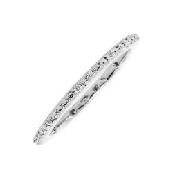 Sterling Silver Diamond Accent Stackable Ring