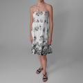 Provogue Junior's Floral Print Strapless Dress