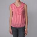 Piano Brand Junior's Polka-dot Sleeveless Blouse