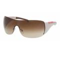 Prada Sport PS 02LS White Shield Sunglasses