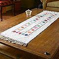 Cotton 'Maya Kites' Table Runner (Guatemala)