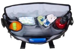 DadGear Messenger Diaper Bag in Ancient Argyle