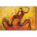 Abstract 'Life' Giclee Canvas Art