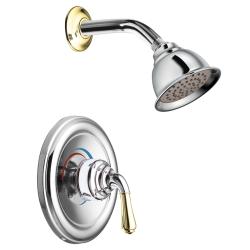 Moen Chrome/Polished Brass Posi-Temp Shower Only