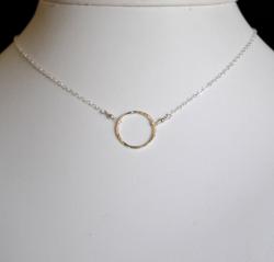 AEB Design Fine Silver Medium Ring Necklaces (Pack of 6)