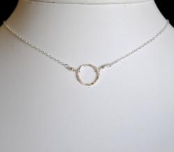 AEB Design Fine Silver Small Ring Necklaces (Pack of 6)