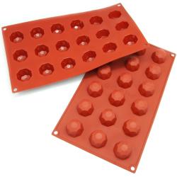 Freshware 18-cavity Mini Diamond Cake Mold/ Baking Pans (Pack of 2)