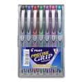 Pilot Precise Grip Extra Fine Point Assorted Color Rollerball Pens (Pack of 7)
