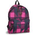 J World 'Kelley' Pink Block 16-inch Mini Day Backpack