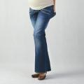 Lilac Clothing Women's Maternity Boot-cut Panel Jeans