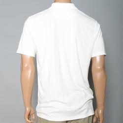 Claiborne Men's Cream Essentials Golf Polo