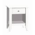 Shoal Creek Matte White Night Stand