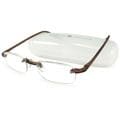 Gabriel+Simone Le Gel Brown Men's Reading Glasses