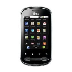 LG Optimus Me GSM Unlocked Black Cell Phone
