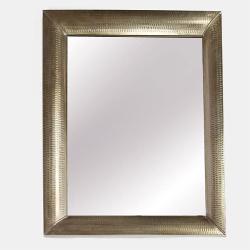 Pack of 5 Nickel-plated Iron Antiqued Mirror Frames (India)