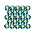 Beadaholique Erinite AB ss20 Austrian Crystal Flatback Rhinestones (Pack of 50)