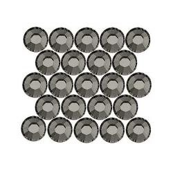 Beadaholique Black Diamond ss12 Crystal Flatback Rhinestones (Pack of 50)