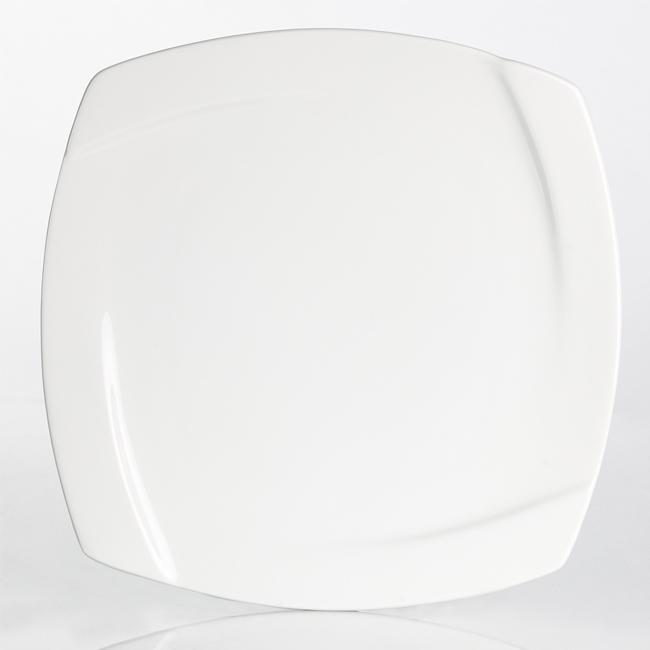 Infinity 10-inch Quattro Square Plates (Case of 18)