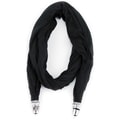 Laliberi Two Connector Ends Scarf-Black