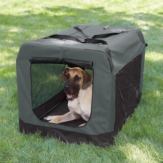 Guardian Gear Navy Extra-large Soft Crate Pet Carrier