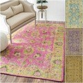 Rug Collective Hand-knotted Overdyed Wool Rug