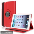 BasAcc Black Leather Swivel Case for Apple iPad Mini