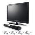 LG 55LM4700 55" 1080p Cinema 3D LED TV with Sound Bar and 4 Pairs of Glasses
