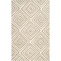 Hand-tufted Dixon Geometric Diamond Wool Rug