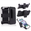 BasAcc White/ Black Hybrid Armor Case for Apple iPhone 5