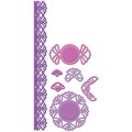 Spellbinders Shapeabilities Dies-Vintage Lace Accents